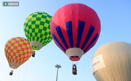 'Cưỡi gió, đạp mây' trong lễ hội khinh khí cầu kỷ niệm thành lập thành phố Thủ Đức