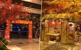 Trường trang trí Tết đỉnh nhất: Rực sáng một góc trong toà nhà thế kỷ 96.000 m2
