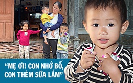 Người mẹ 3 con ở Nghệ An quỳ xin giúp đỡ