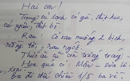 Những lá thư tay bố chồng viết cho hai con khiến dân mạng xuýt xoa muốn học theo