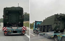 Thiết giáp LAV 6.0 Canada viện trợ cho Ukraine xuất hiện trên đường cao tốc Đức