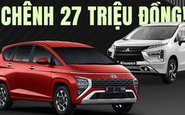 Hyundai Stargazer nhiều công nghệ so kè 'vua doanh số' Mitsubishi Xpander thực dụng