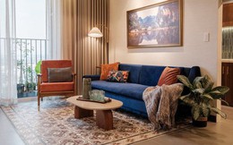 Căn hộ 50m² được thiết kế với 3 màu sắc đặc biệt vừa gọn đẹp lại sang