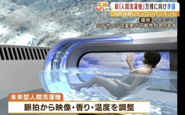 Nhật Bản làm máy tắm tự động