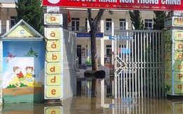 Hơn 1.000 học sinh ở Thanh Hóa phải nghỉ học do ngập lụt