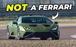 Ferrari chạy thử... Lamborghini Huracan