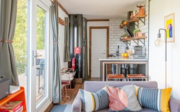 Container cũ độ nhà nghỉ sang trọng: 4 người sống thoải mái và đầy tiện nghi