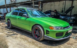 Honda Accord đời cổ biển tứ quý tại Long An