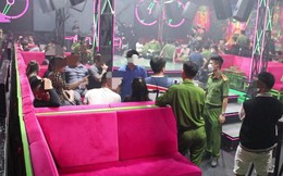 100 cảnh sát kiểm tra quán bar ở TP Đồng Hới, phát hiện hàng chục dân chơi 'dính' ma túy