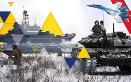 So sánh sức mạnh quân sự của Nga và Ukraine khi căng thẳng leo thang