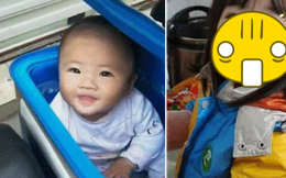 Bé gái 6 tháng tuổi theo cha đi shipper, theo mẹ bán thịt từng gây xúc động 3 năm trước