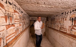 Cận cảnh mộ cổ mới phát hiện của các quan chức Ai Cập xưa