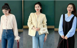 Cô giáo nhan sắc như thần tiên tỷ tỷ, lên đồ "chặt chém", 3 năm chưa mặc trùng bộ nào
