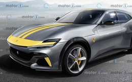 'Photoshop' Ferrari Purosangue: Roma cỡ lớn, có đủ sức cạnh tranh Lamborghini Urus?