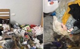 Căn phòng trọ của 2 nữ sinh Hà Nội: Rác thải chất ngập nhà, WC không chấp nhận được