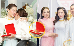 Bạn thân tặng Phương Trinh Jolie 700 triệu trong lễ cưới là chị gái cô dâu 100 cây vàng