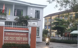 Nguyên Chi Cục trưởng Chi cục Thủy sản Quảng Nam bị khởi tố tội "Nhận hối lộ"