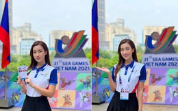 Hoa hậu Đỗ Mỹ Linh chia sẻ cảm xúc, áp lực khi dẫn trực tiếp bản tin về SEA Games 31