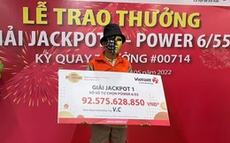 Người trúng thưởng Vietlott hơn 92,5 tỉ đồng tiết lộ cách chọn vé số