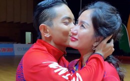 Khánh Thi khóc nức nở khi chồng giành HCV ở SEA Games 31