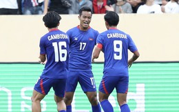 Tạo nên hai "trận động đất" vang dội, U23 Campuchia báo tin cực vui cho thầy Park