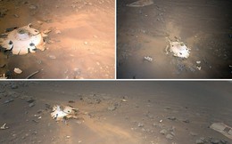 Trực thăng Sao Hỏa viếng thăm nơi an nghỉ của đồng nghiệp
