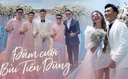 Toàn cảnh đám cưới Bùi Tiến Dũng: Cô dâu đẹp xuất sắc, chú rể rơi nước mắt xúc động