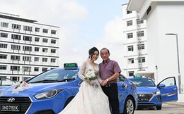 Nữ giám đốc chọn taxi làm xe rước dâu, tiết lộ lý do đầy xúc động
