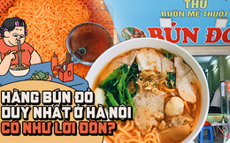 Hàng bún đỏ duy nhất ở Hà Nội đang hot thời gian gần đây: Đi tìm hương vị thật sự phía sau