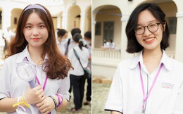 Dàn nữ sinh gây thương nhớ tại lễ ra trường của chuyên Lê Hồng Phong: Ai cũng xinh quá