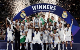 Màn ăn mừng chức vô địch Champions League thứ 14 của Real Madrid