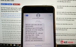 Sau TikTok, đến lượt Tiki bị mạo danh nhắn tin tuyển dụng để lừa đảo người dùng
