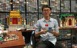 Chàng trai xếp Lego hình làng quê, đình chùa Việt Nam lên báo Anh