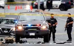 Canada: Đấu súng với tội phạm, 6 cảnh sát nhập viện