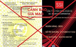 Lập trang web giả mạo công ty chứng khoán để lừa đảo