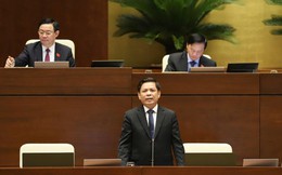 Bộ trưởng GTVT Nguyễn Văn Thể thấy 'rất may mắn' được Quốc hội chọn để chất vấn