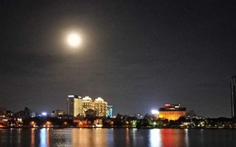 Siêu trăng sấm xuất hiện tại Việt Nam, nhiều người thích thú chia sẻ ảnh trên MXH