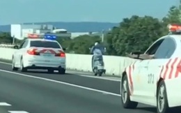 Nữ 'quái xế' chạy đua trên cao tốc với 4 ô tô cảnh sát nhận mức phạt ‘khủng’