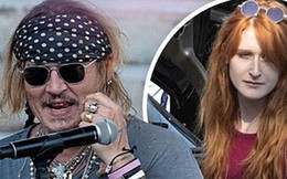 Hé lộ về mỹ nhân tóc đỏ xuất hiện cùng Johnny Depp