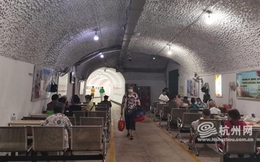 Bên trong hầm trú ẩn tránh nóng ở Trung Quốc