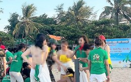 Nhóm nữ du khách cởi áo ngực chơi team building ở bãi biển: Làm bản tường trình, xin lỗi