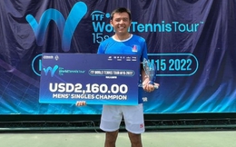 Lý Hoàng Nam vô địch giải quần vợt nhà nghề tại Malaysia