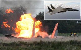 Thực hư tin đồn tiêm kích F-15 bị bắn hạ: "Đại bàng" rụng trong không chiến?