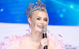 Hoa hậu Thế giới 2021 Karolina Bielawska xinh đẹp ở Việt Nam, tiết lộ bí quyết làm đẹp