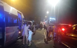 Tai nạn liên hoàn trên cao tốc TP HCM- Long Thành- Dầu Giây, xe nằm la liệt