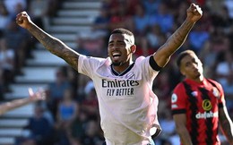 Gabriel Jesus giúp Arsenal thắng dễ, lập kỷ lục sau 83 năm