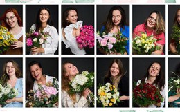 Ảnh trạng thái đối lập của phụ nữ trước và sau khi được tặng hoa: Kết quả cực thú vị