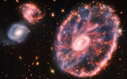 Ngắm nhìn thiên hà hiếm có rực sáng từ kính viễn vọng James Webb