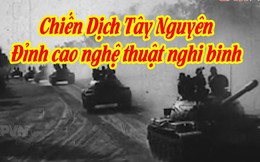 Thượng tướng Hoàng Minh Thảo trong chiến dịch Tây Nguyên: Tạo thế bất ngờ, mưu kế cao tay