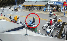 Thanh niên đi đường nhanh trí lao vào kẻ trộm xe máy, bị chống trả quyết liệt